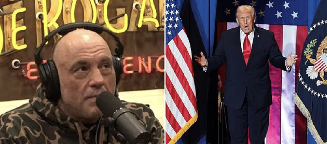 Dana White and Donald Trump side by side