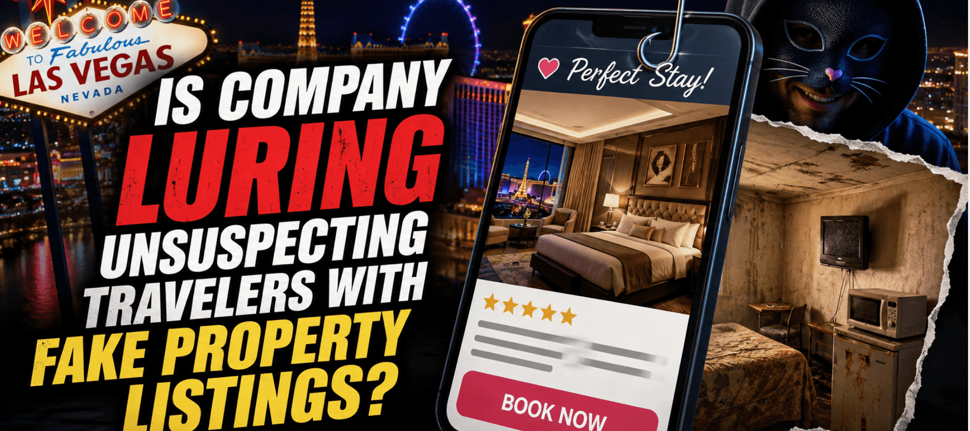 Las Vegas Hotel Accused of 'Catfishing' With Fake Listings