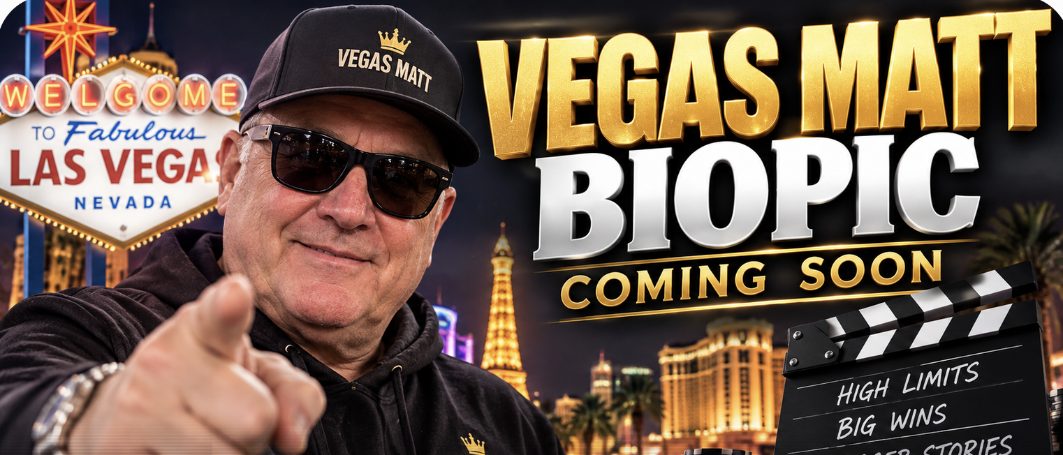 Vegas Matt Biopic Coming Soon: Banned From Venetian After Winning $400K Last Month