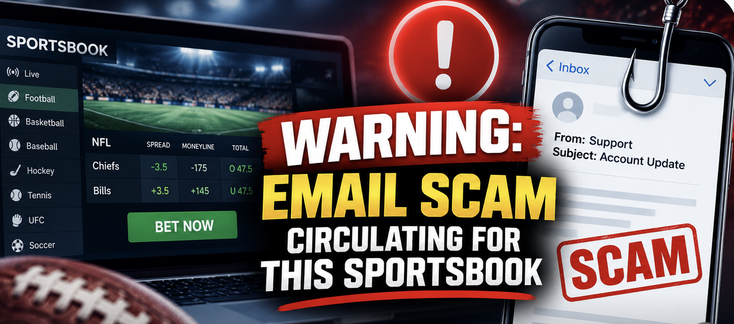 Be Careful: Scam Emails Circulating Pretending to be Popular Bet105 Gambling Site