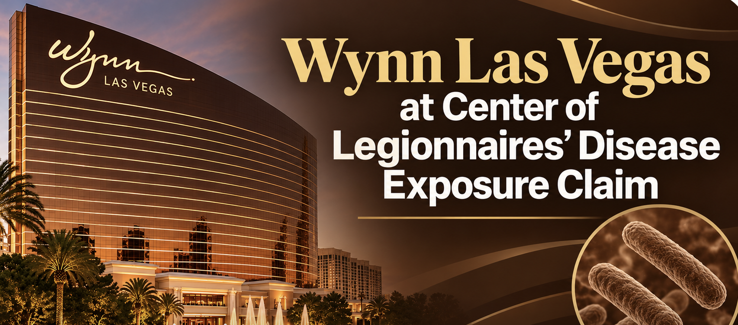 Florida Man Sues Wynn Las Vegas: Claims He Was Exposed to Legionnaires’ Disease During Stay