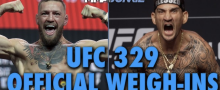 Conor McGregor vs. Max Holloway Weigh-in Prop Bets