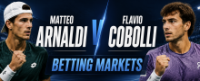 2026 French Open Betting Markets: Matteo Arnaldi v Flavio Cobolli 