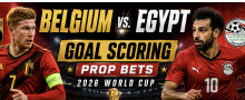 Anytime Goal Scorer Prop Bet Payouts: Belgium vs. Egypt: Romelu Lukaku, Charles De Ketelaere, Kevin De Bruyne