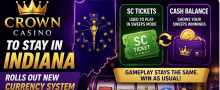 Crown Coins Rolls Out New 'SC Tickets' System for Indiana Players Following Sweepstakes Ban