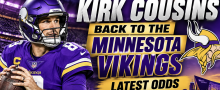 Kirk Cousins Back to the Minnesota Vikings Latest Odds