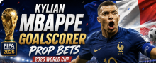 Kylian Mbappe Goalscorer Payout Odds - France vs. Morocco - World Cup 2026
