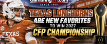 Texas Longhorns Are New Favorites to Win 2027 CFP Championship