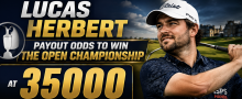 Lucas Herbert Payout Odds to Win The Open Championship 2026