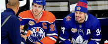 Connor McDavid and Auston Matthews