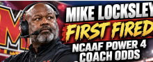 Mike Locksley First Fired NCAAF Power 4 Coach Odds