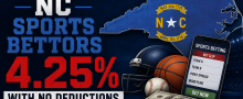 North Carolina Sports Bettors Will Soon Have to Pay Taxes on Losses