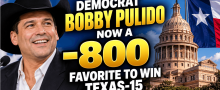 Texas 15 House Race Sees Pickup for Dems: Bobby Pulido Now Priced at -800
