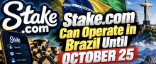 Betting on Stake in Brazil Resumes as Gambling Firm Wins Legal Battle....for Now