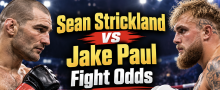 Sean Strickland vs Jake Paul Fight Odds
