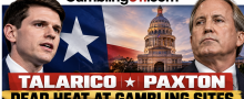 Talarico and Paxton Still at -115 Odds Each in Texas Senate Race After New Polls