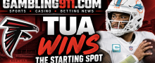 Atlanta Falcons 2026 Win Total Still 5.5 as Team Announces Tua Tagovailoa as Starting Quarterback