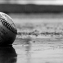Baseball in water