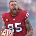 Commanders vs. 49ers Total Receptions Prop Bet: George Kittle, Mike Evans