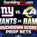Giants vs. Rams Touchdown Scorer Prop Bets: Kyren Williams, Davante Adams, Cam Skattebo