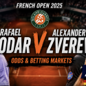 2026 French Open Betting Markets: Rafael Jodar v Alexander Zverev 