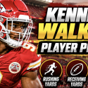 Chiefs vs. Raiders Total Rushing Yards Prop Bets: Kenneth Walker III