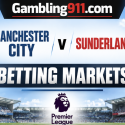 Manchester City v Sunderland Betting Odds 19 September 