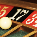 roulette wheel with ball