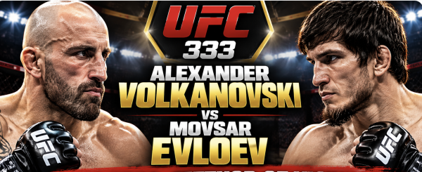 Alexander Volkanovski v Movsar Evloev Fight Odds, Method of Victory - UFC 333