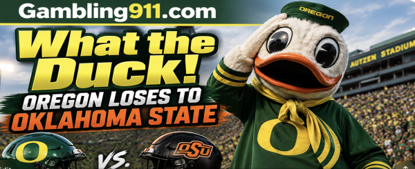 Man in Louisiana Bets $100K on the Moneyline for Ducks to Beat Oregon State: They Lose