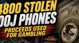 Stolen DOJ phones - man sentenced