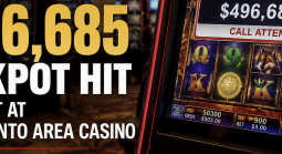 $496,685 Jackpot Hit on $9 Bet at Sacramento Area Casino