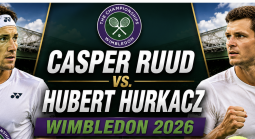 Casper Ruud v Hubert Hurkacz Wimbledon 2026 Payout Odds - Betting Markets