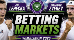 2026 Wimbledon Betting Markets: Jiri Lehecka v Alexander Zverev 