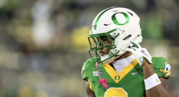 Oregon vs. Oklahoma State Total Rushing Yards: Jordon Davison, Dierre Hill Jr., Caleb Hawkins