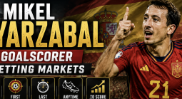 First, Anytime Goal Scorer Prop Bet Payout Odds - Spain vs. Austria: Mikel Oyarzabal, Lamine Yamal, Nico Williams, Dani Olmo