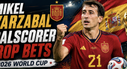 Mikel Oyarzabal Goalscorer Payout Odds - Spain vs. Belgium - World Cup 2026