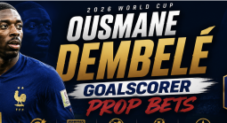 What Are the Payout Odds for Ousmane Dembele First, Anytime Goal Scorer Prop Bet: France vs. Senegal?