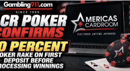 ACR Poker Confirms 10 Percent Poker Rake on First Depost Before Processing Winnings