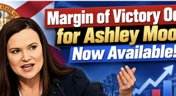 Margin of Victory Odds for Ashley Moody Now Available as Angie Nixon Odds Slashed in Florida Senate Race