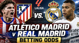  Atlético Madrid v Real Madrid Betting Odds La Liga 20 September 