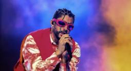 Bad Bunny Performing 