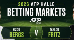 2026 ATP Halle Betting Markets: Zizou Bergs v Taylor Fritz 