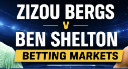 Zizou Bergs v Ben Shelton Betting Markets - ATP Montreal QC 2026 Odds