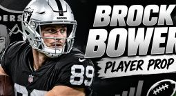 Las Vegas Raiders vs. New England Patriots Total Receiving Yards Prop Bets: Brock Bowers