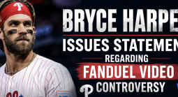 Bryce Harper Says He Knew Nothing About How FanDuel Used His Video to Entice Gambling Addict