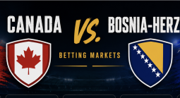Canada vs. Bosnia-Herzegovina Betting Markets Include Both Teams to Score, Derek Cornelius Card Props