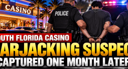 South Florida Casino Carjacking Suspect Captured One Month Later
