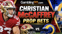 Christian McCaffrey Prop Bets 49ers vs. Rams: Anytime Touchdown, Total Receiving Yards, More