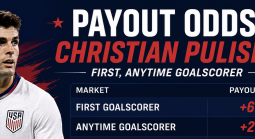Christian Pulisic Payout Odds – USA vs. Bosnia | World Cup 2026